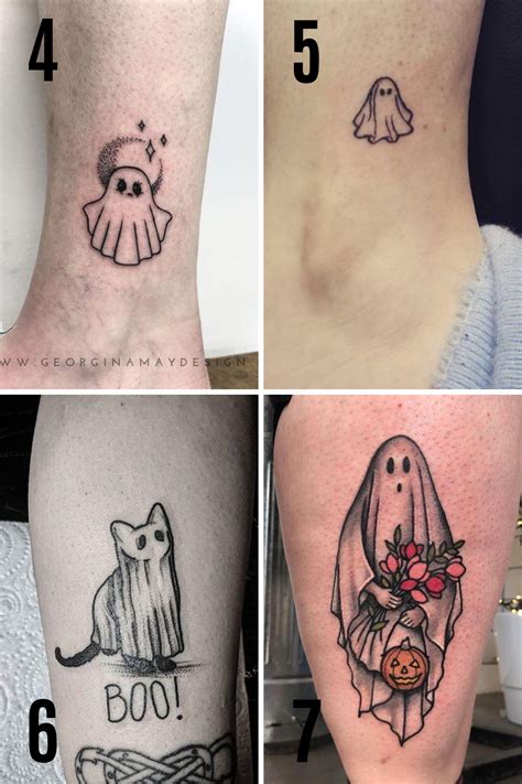 cute spooky tattoo ideas